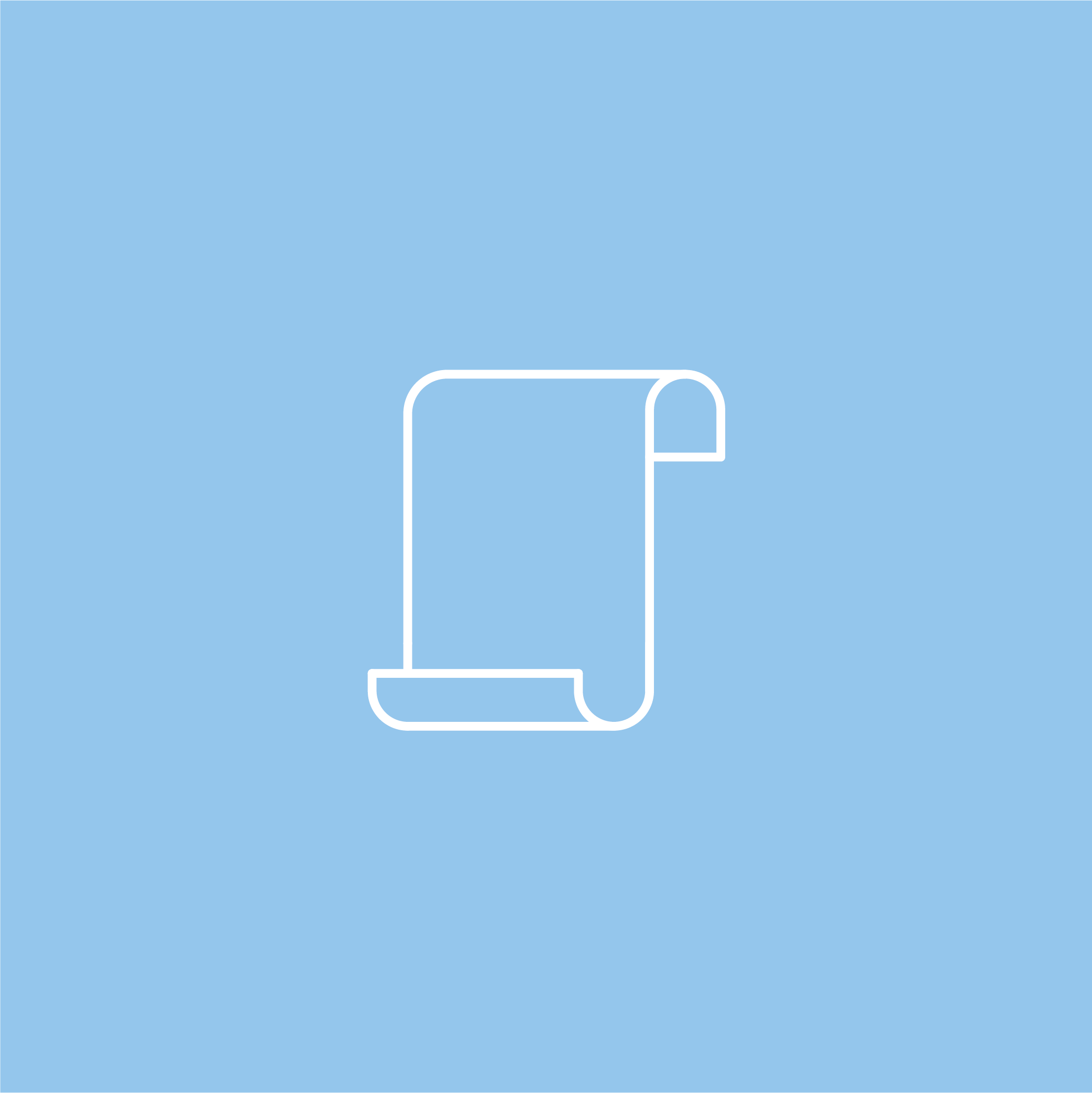 Illustration einer Schriftrolle
