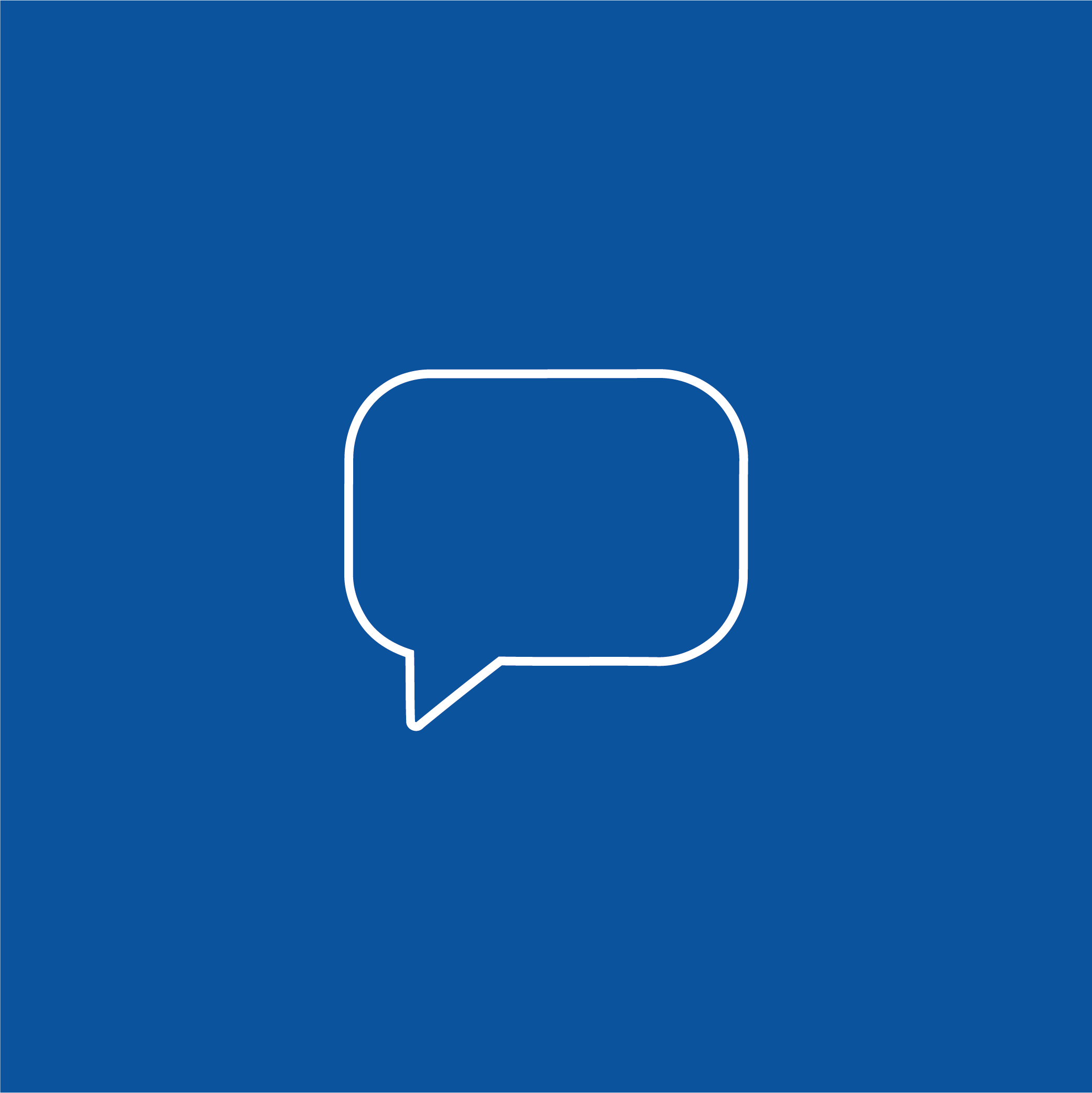 Illustration of a speech bubble